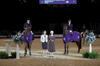 British riders tie in the Five Fence Challenge